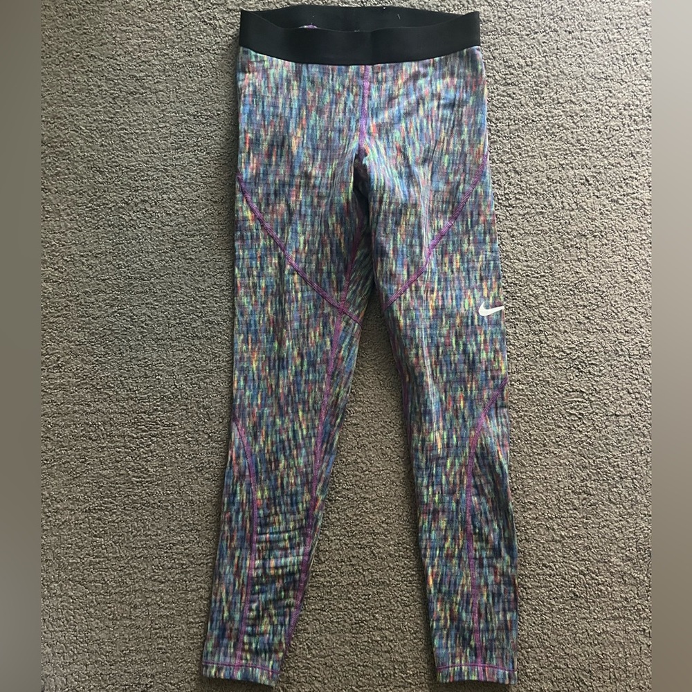 Nike Multicolor Leggings - Size Small